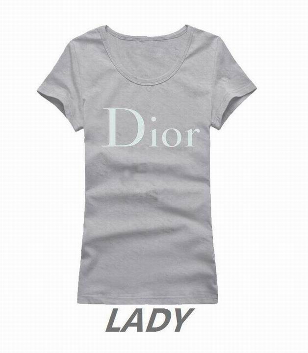 Dior short round collar T woman S-XL-028